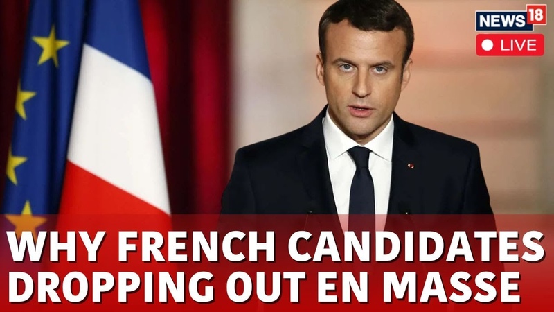 France Elections Live, Candidates Pull Out Of French Run Off, Emmanuel Macron News live, N18