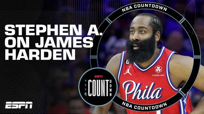 Stephen A: The ONLY thing James Harden has been doing is hitting free throws , NBA