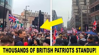 Tens Of Thousands Of British Patriots Gather To STAND UP Against Starmer!