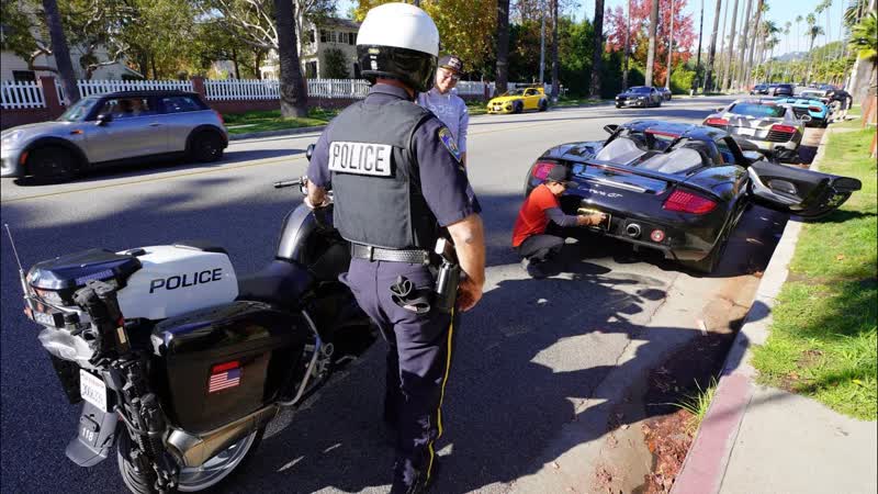 BEVERLY HILLS POLICE TAKE DOWN