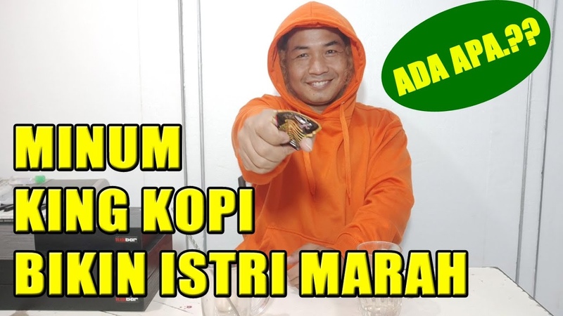 Alan Kribo Minum King Kopi Bisa Membuat Istri Marah Marah