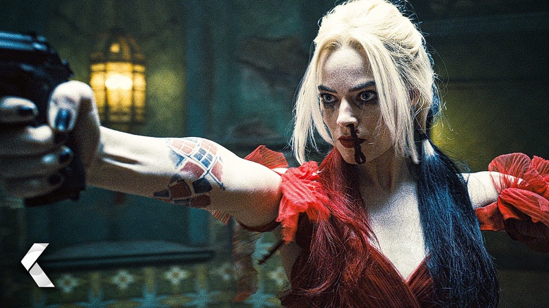 Harley Quinns Escape Scene THE SUICIDE SQUAD