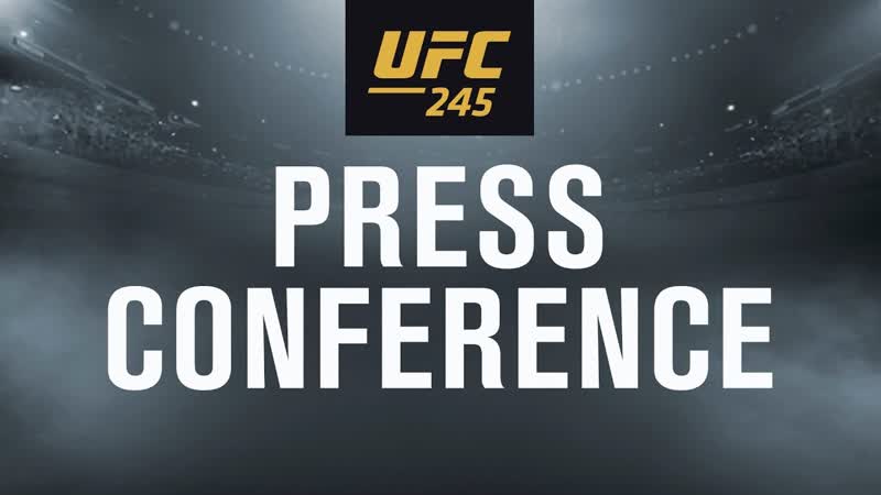 UFC 245: Usman vs Covington Press