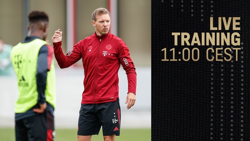 LIVE Das Training des FC Bayern mit Julian
