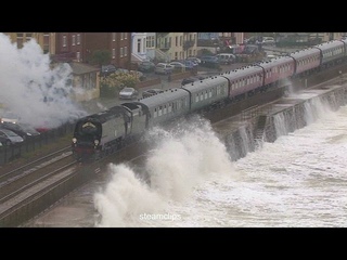 Spectacular Seas Pound The Royal Duchy. Dawlish Sea Wall. 23rd Sept 2012