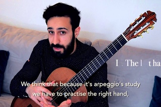 PGF Series   Armen Doneyan : Etude 1, H Villa Lobos Guitar Lesson