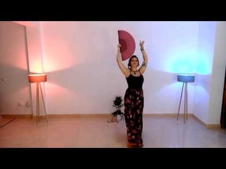 Eureka Floyd - Impro FCBDStyle Movement Dialect with Flamenco Fan - Hafla en lnea - Cuarentena2020