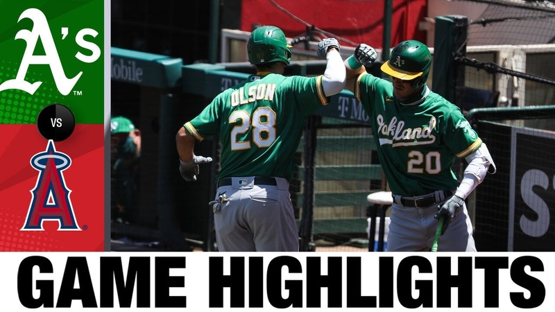 Ramón Laureanos defense fuels As win, As Angels Game Highlights 8, 12,