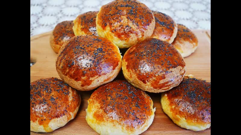 Мягкие и вкусные БУЛОЧКИ на творожно дрожжевом тесте с