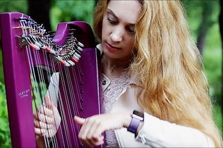 Катерина Бабочкина - harp,  “Aljonushka“ - V. Mchedelov