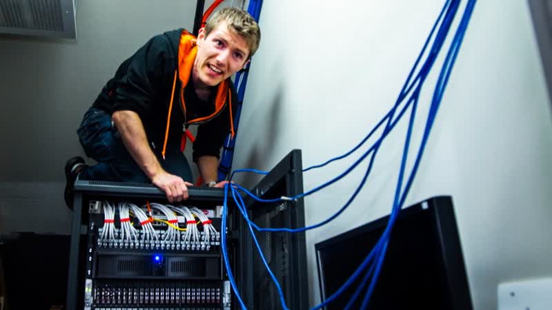 Everything is FINE Thanks for ASKING. . Server Room Vlog Pt.