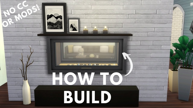 SIMS 4: HOW TO BUILD DECOR AND FURNITURE IDEAS ( WITHOUT CC OR MODS) SIMS 4 BUILDING