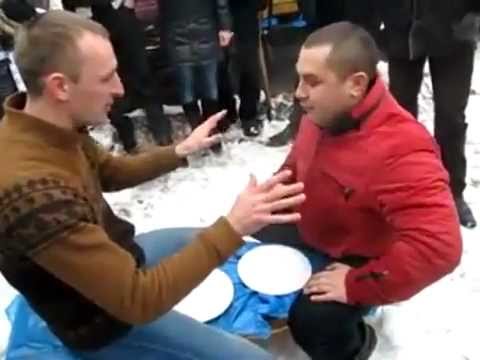 Russian drivers prank Repeat all my (back side of