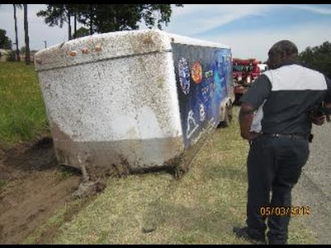Trailer hitch FAILS Big small