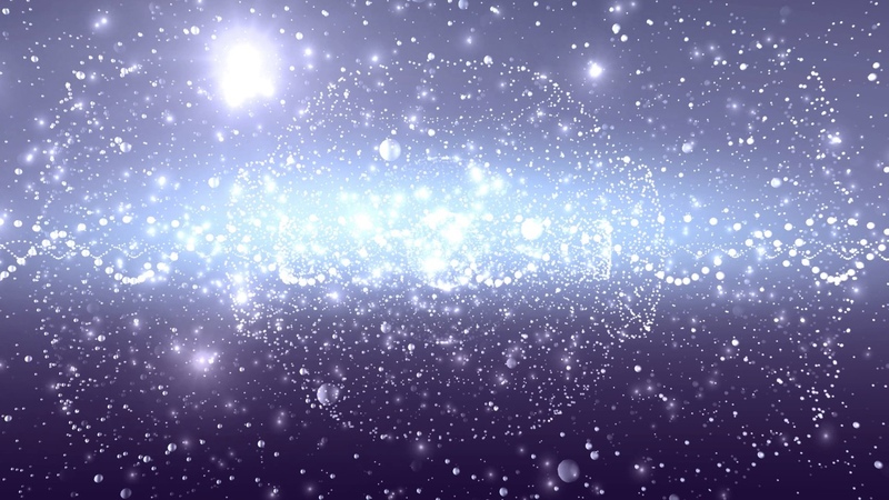 4 K Galaxy Waves Particles 2160p FREE Moving