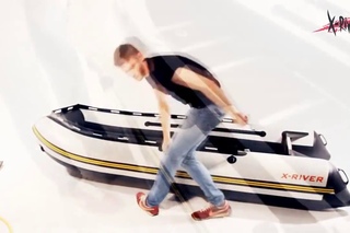 Сборка лодки X RIVER Agent 340  X RIVER