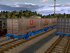 RENFE Lgss 2x20' Plataforma CITROËN