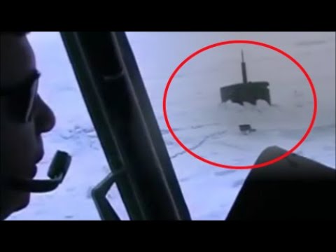 Russian Helicopter Detected US Nuclear Sub On The North Pole After Emergency Exit To The Ice