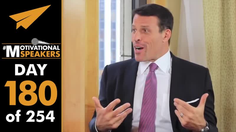 Motivational Speaker: Tony Robbins, Day 180 of