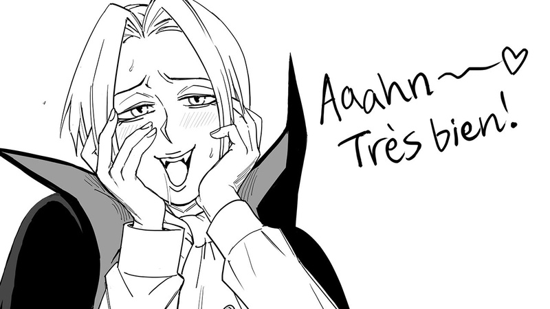 Vampire Lady picks a BONE with you, comic by
