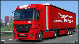 ETS 2 обзор на Mercedes Actros MP2 для  #konamee_tv#D_truckTV#владимир#ATS#ETS2#steam