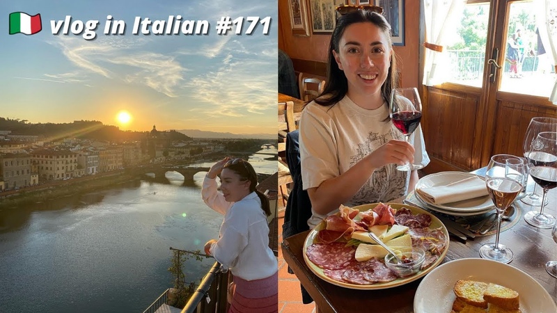 vlog in Italian 171: mia sorella ed io siamo andate in Toscana