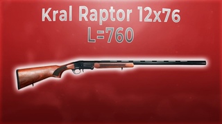 Kral Raptor 12x76 L=760
