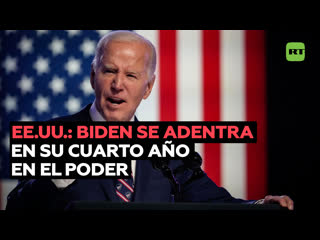 Biden se adentra en su cuarto ao en el poder cediendo ante Trump en las encuestas preelectorales