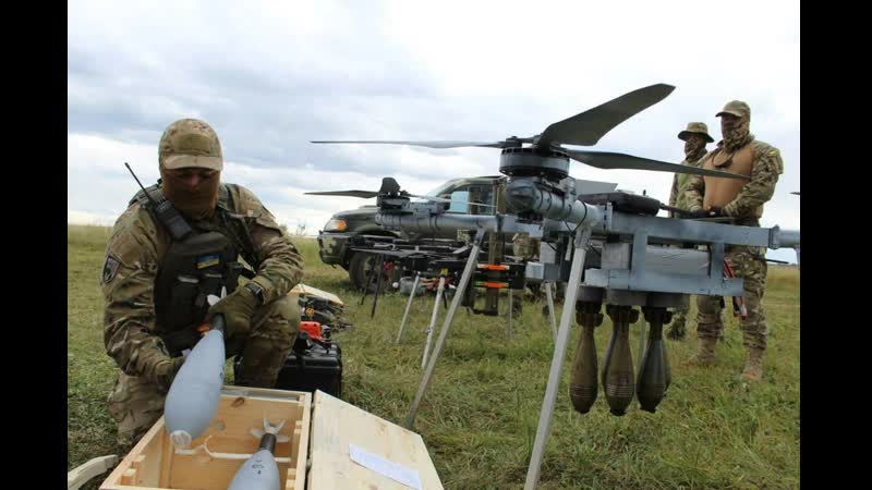 Коптеры врага летают по