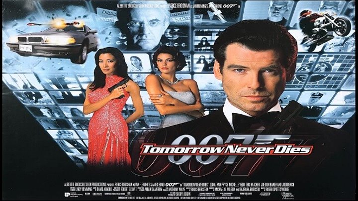 JAMES BOND 1997 EL MAÑ ANA NUNCA MUERE Pierce Brosnan TOMORROW NEVER