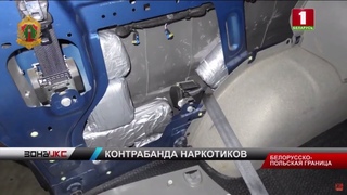 Почти 20 попыток контрабанды наркотиков за две недели пресекли сотрудники таможни и пограничники