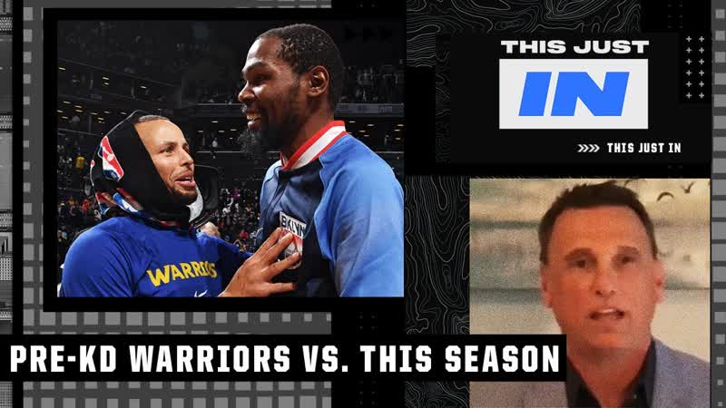 Tim Legler compares the pre KD Warriors to this seasons team, This Just