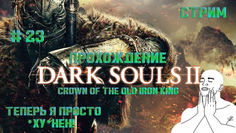 Стрим. Прохождение, Dark souls 2 scholar of the first sin, дарк соулс 2. Рейд
