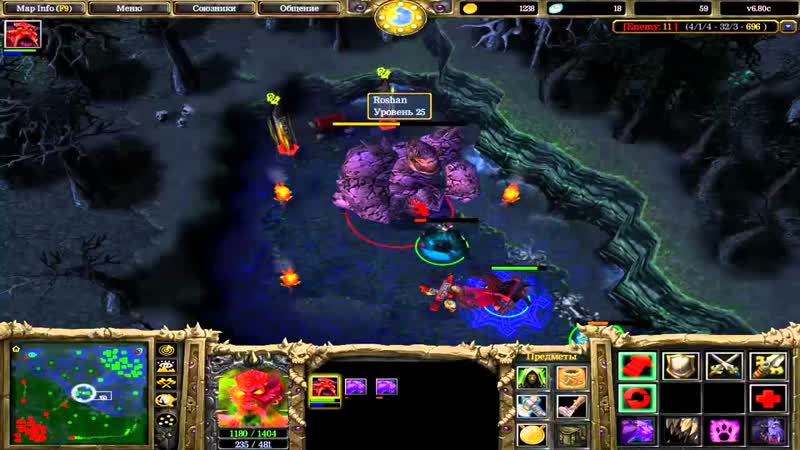 Dota Banehallow ( Lycanthrope) Lets Play 6.