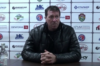 Футбол. Алексей Грачёв, послематчевое интервью ( г.)