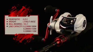 Sougayilang 18+1BB Fishing Reel Strong Drag Power 10kg White Right Left Handed Carp Fishing Wheels F