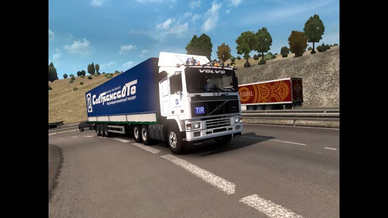 ETS2 по дорогам европы на VOLVO F16