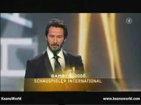 Keanu Reeves Bambi Awards