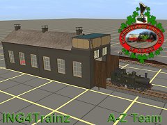 SF GWR Princetown loco shed