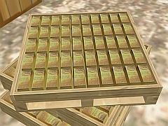 Gold ingots 1000kg