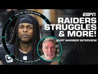 Kurt Warner on the Raiders offensive struggles and QB situation in Carolina | The Pat McAfee Show