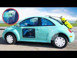 We Built A Scuba Car!