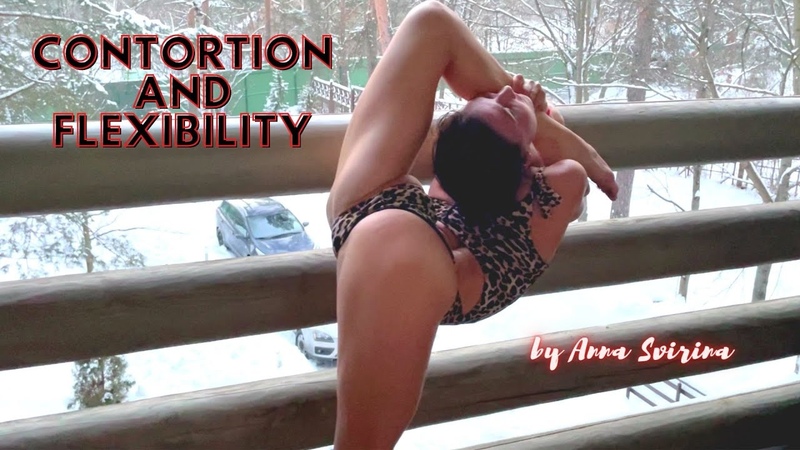 Flexibility and Relax, Stretching against the background of relaxing