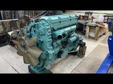 Двигатель Detroit Diesel полный капремонт. Freightliner ремонт двс, кпп,