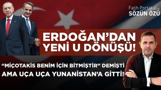 ERDOĞAN’DAN YENİ U DÖNÜŞÜ! “MİÇOTAKİS BENİM İÇİN BİTMİŞTİR” DEMİŞTİ AMA UÇA UÇA YUNANİSTAN’A GİTTİ!