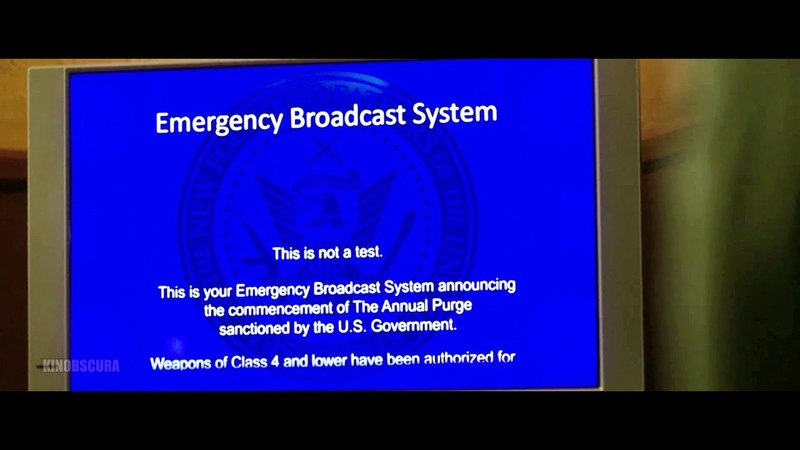 The Purge: Anarchy (2014) Emergency Broadcast