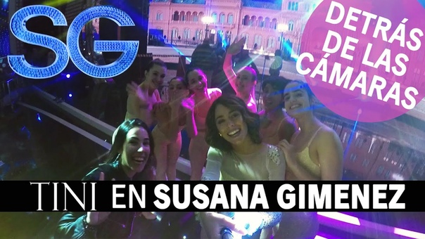 Tini en Susana Giménez: Detrás de las cámaras, Tini Con SG,