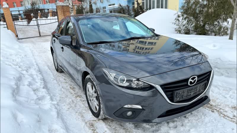 Mazda 3 BM 2014год комплектация Active + с пробегом 123 тыс