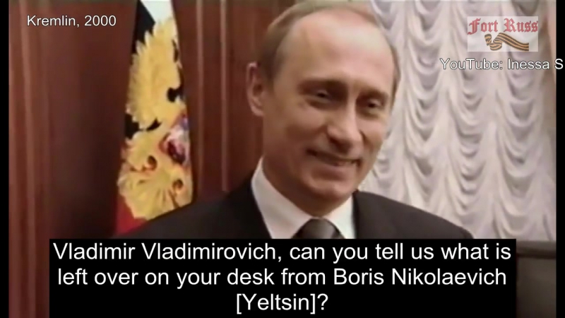 Putin knew what to do His first interview,