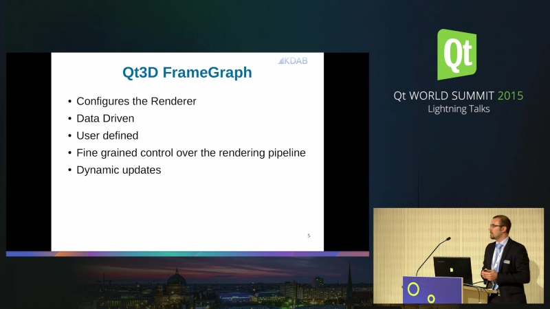 Lightning Talk, Qt 3 D CAD demo, Paul Lemire,